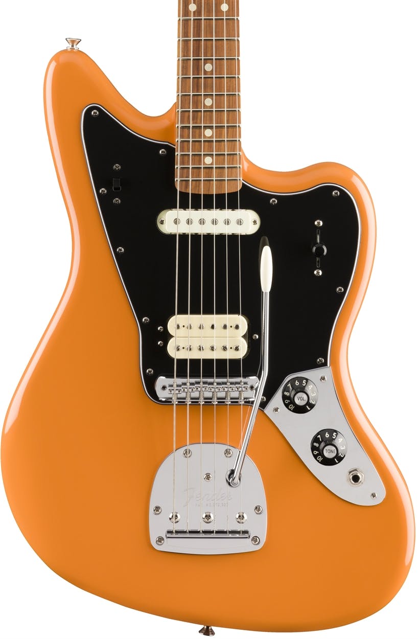 Fender Player Jaguar Ferro Orange Pau Capri Fingerboard Bass
